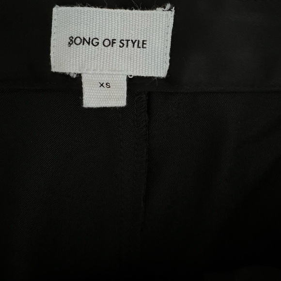 Song Of Style Black Laced Leg Pant - Picture 4 of 5